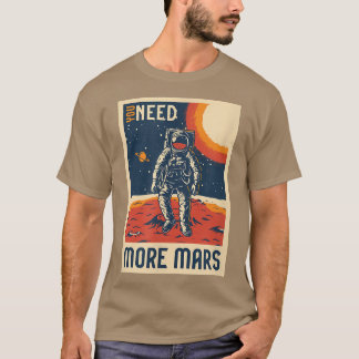 Vintage T-shirt, retro hoodie design, astronaut, M T-Shirt