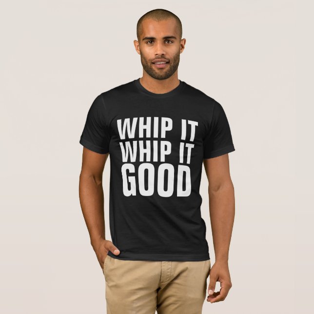 VINTAGE T-Shirts 80s Music, WHIP IT GOOD (Front Full)