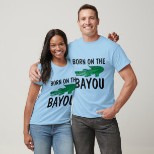 VINTAGE T-shirts, BORN ON THE BAYOU T-Shirt