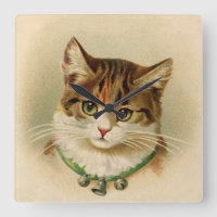Vintage Tabby Cat Print