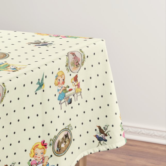 Vintage Tablecloth (In Situ)