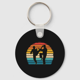 Vintage Taekwondo Korean Martial Arts Kickboxing R Key Ring