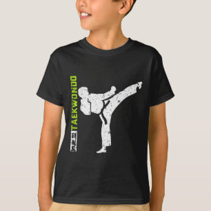 Vintage Taekwondo The Kick T-Shirt