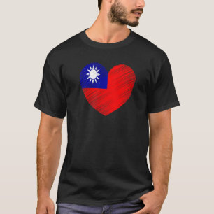 Vintage Taiwan Taiwan Flag Pride Support Taiwan T-Shirt