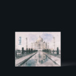 Vintage Taj Mahal Postcard – Retro Travel Souvenir<br><div class="desc">Send a piece of India’s majestic charm with this beautifully designed vintage-style Taj Mahal postcard. Featuring a retro travel illustration of one of the world’s most iconic landmarks, this postcard makes the perfect keepsake, gift, or collectable. Ideal for globetrotters, architecture lovers, or anyone dreaming of Agra’s timeless beauty. High-quality print...</div>
