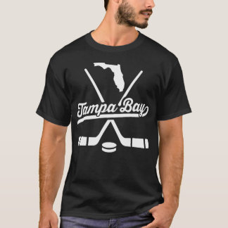 Vintage Tampa Bay Ice Hockey Sticks Sports Team T-Shirt