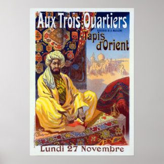 Vintage Tapis d’Orient Poster