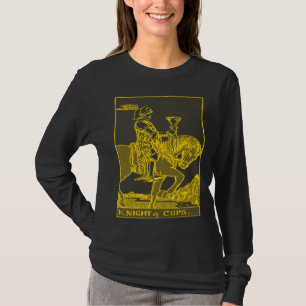 VINTAGE TAROT CARD CUPS KNIGHT T-Shirt