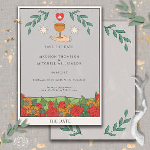 Vintage Tarot Deck Divination Mystical Wedding   Save The Date