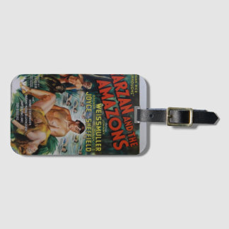 Vintage Tarzan Luggage Tag