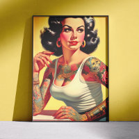 Vintage Tattoo Pin-up