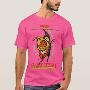Vintage Tattoo Sak Yant Muay Thai Butterfly T-Shirt