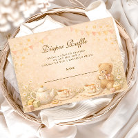 Vintage Tea Afternoon Diapper Raffle