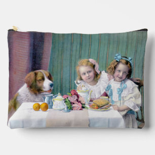 Vintage Tea Party  Accessory Pouch