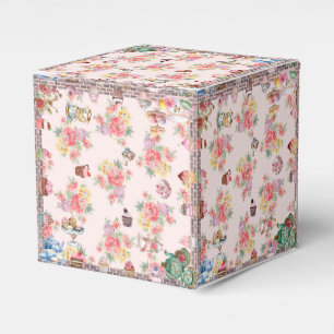 Vintage Tea Party Artisan Favour Box