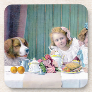 Vintage Tea Party  Coaster