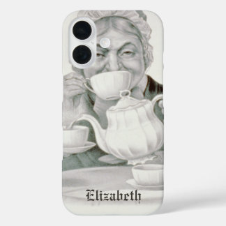 Vintage Tea Party Friends, A Cup That Cheers  iPhone 16 Case