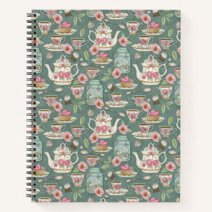 Vintage Tea Party Notebook