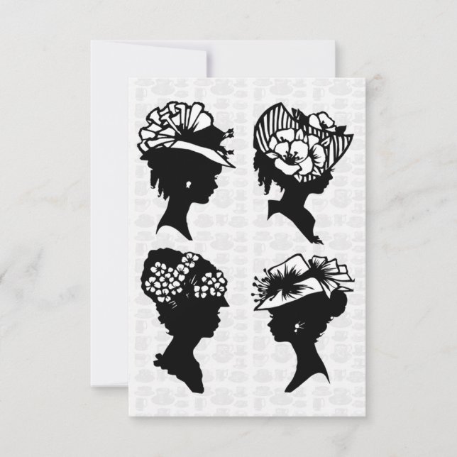 Vintage Tea Party V2 Invitation (Front)