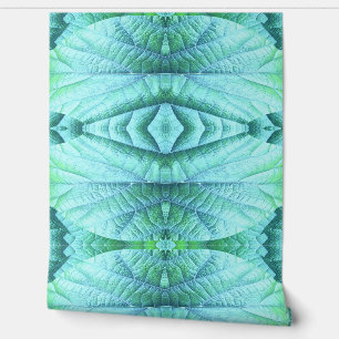 Vintage teal "Ratti_Creative_Arts" wallpaper
