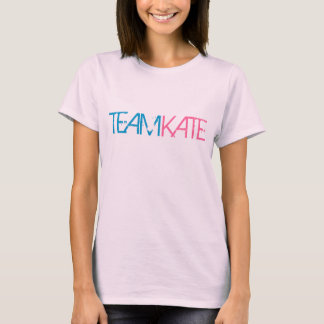 VINTAGE "TEAM KATE" 8 LOGO Retro Fitted Shirt