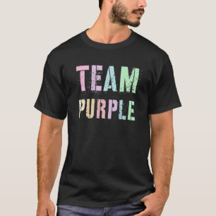 Vintage Team Purple Summer Camp War Game Sports Co T-Shirt