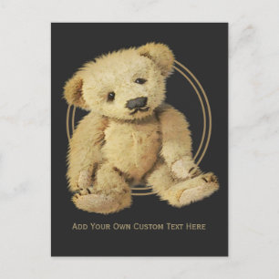 Vintage Teddy Bear Postcard
