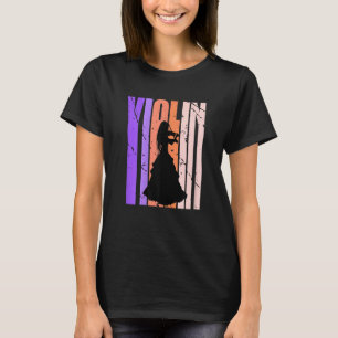 Vintage Teen Violin Motivational Fan Violin Orches T-Shirt
