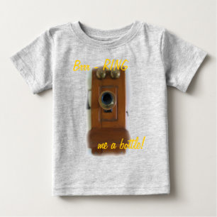 Vintage Telephone "Brrr-RING me a bottle!" Creeper