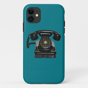 Vintage telephone iphone 5 barely there QPC case