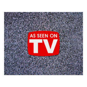 Vintage Television Poster