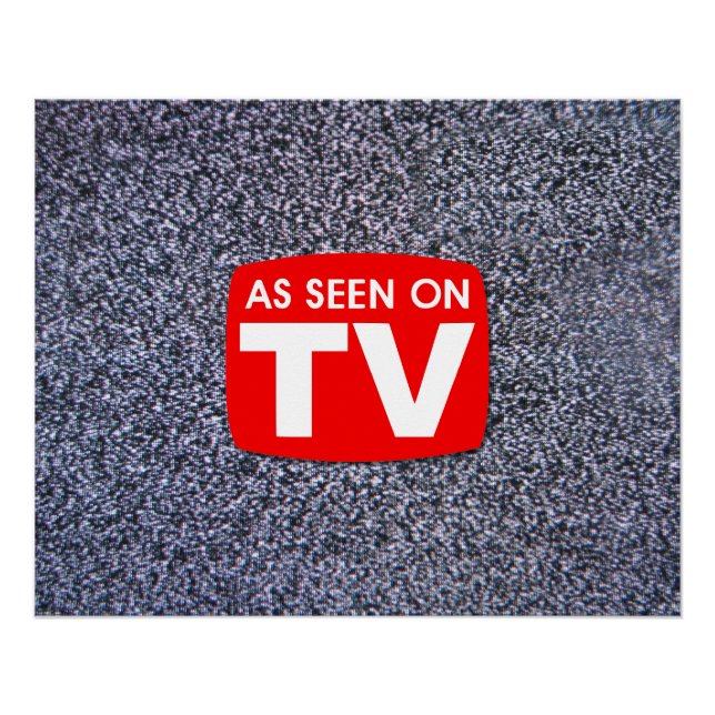 Vintage Television Poster (Front)