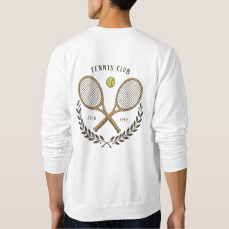 Vintage Tennis Club Hoodie | Personalised Retro