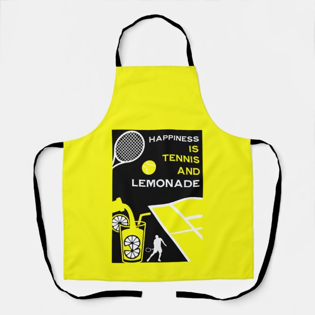 Vintage Tennis Lemonade Apron (Front)
