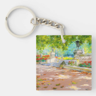Vintage Terrace, Prospect Park (1887) drawing Key Ring