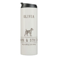 Vintage Terrier Custom Name Personalised