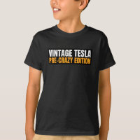 Vintage Tesla - Pre-crazy Edition Magnet Or Sticke
