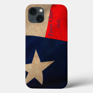 Vintage Texas Flag iPhone 13 Case