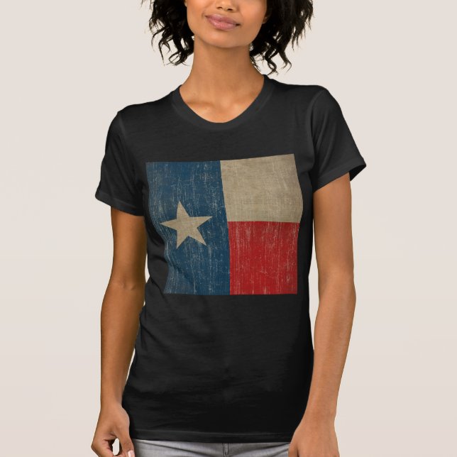 Vintage Texas Flag T-Shirt (Front)