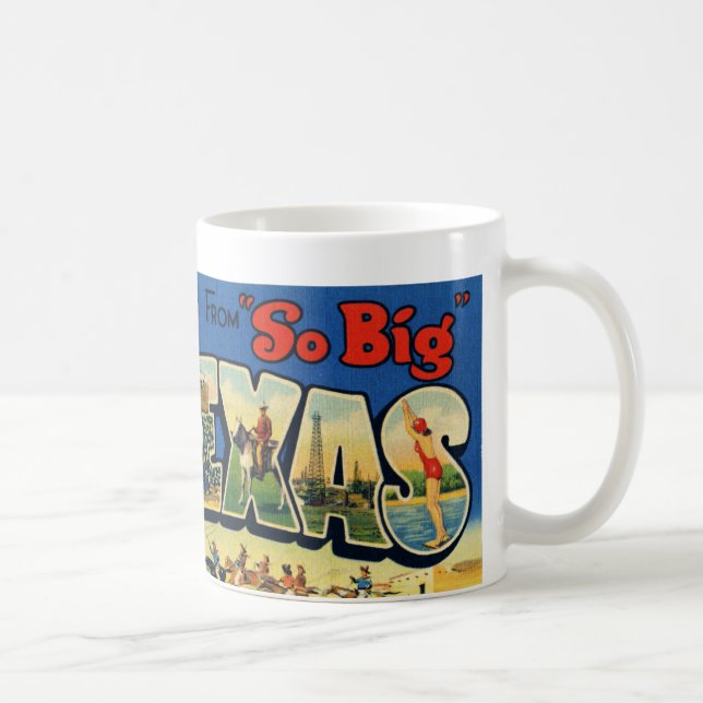Vintage Texas Mug (Right)