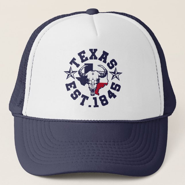 Vintage Texas Trucker Hat (Front)