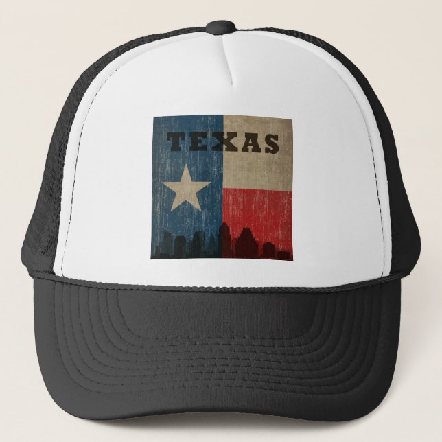 Vintage Texas Trucker Hat (Front)