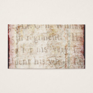 Vintage Text 1700 Background Paper Template Blank