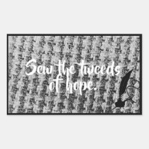 Vintage texture motion picture tweed background