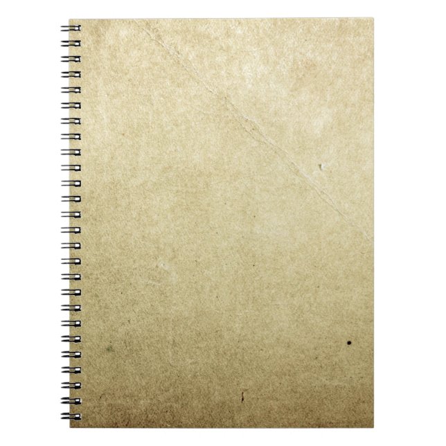 Vintage texture vintage paper retro notebook (Front)