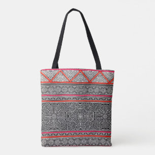Vintage Thai Batik Tote Bag