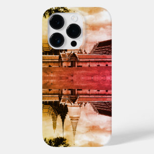 Vintage Thailand Bangkok Chapel Royal Palace view Case-Mate iPhone 14 Pro Case