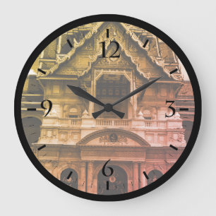 Vintage Thailand Bangkok The Chakri Group Postcard Large Clock