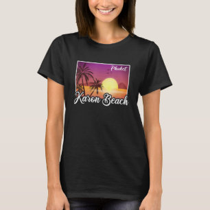 Vintage Thailand Vacation Travel Asia Karon Beach T-Shirt