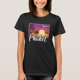 Vintage Thailand Vacation Travel Asia Thai Beach P T-Shirt